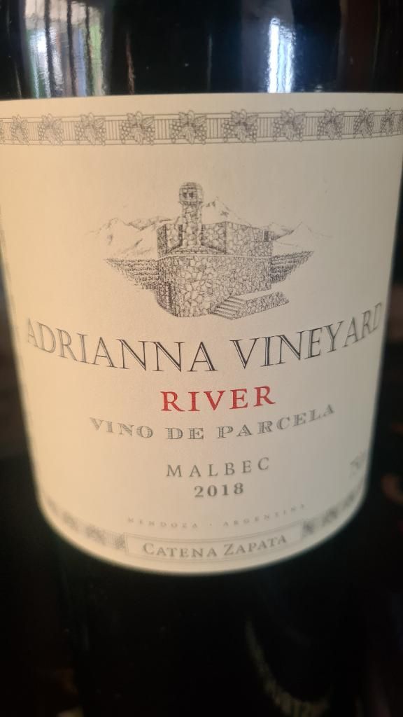 2016 Bodega Catena Zapata Malbec River Stones Adrianna Vineyard