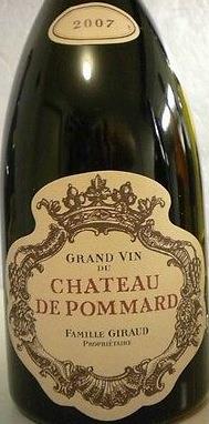 2008 Château de Pommard Pommard Grand Vin - CellarTracker