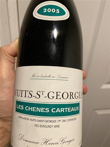 Community Tasting Notes - 2005 Domaine Henri Gouges Nuits St. Georges ...