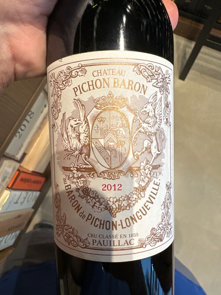 2012 Château Pichon-Longueville Baron - CellarTracker