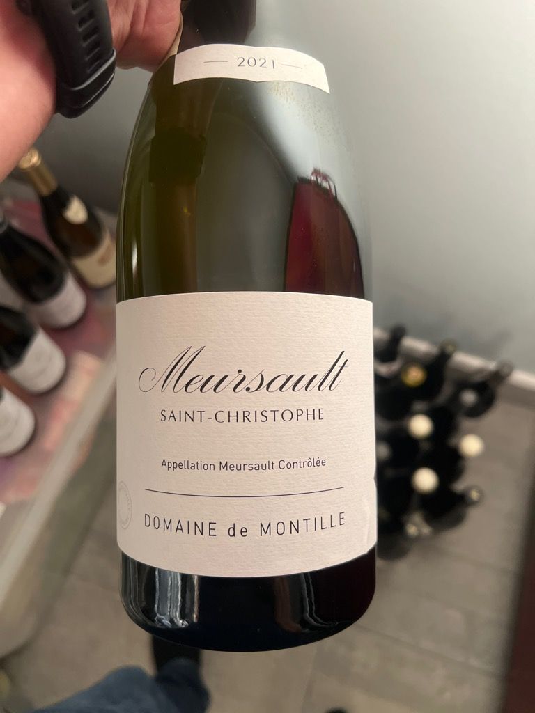 2018 Domaine de Montille Meursault Saint-Christophe - CellarTracker