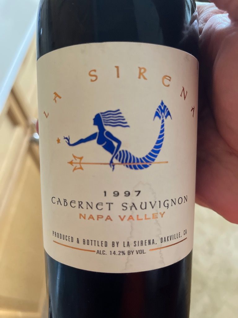 ワイン LA SIRENA CABERNET SAUVIGNON 2000 ワイン LA SIRENA CABERNET SAUVIGNON 2000 La Sirena Cabernet
