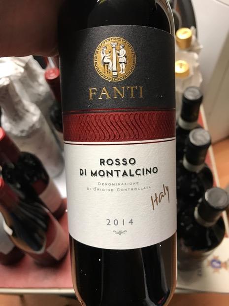 2014 Tenuta Fanti Rosso di Montalcino, Italy, Tuscany, Montalcino ...