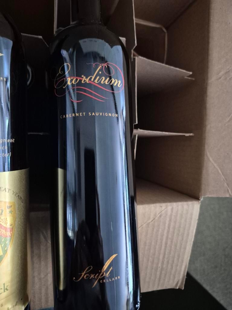 Script Cellars Wine 2018 Script Cellars Cabernet Sauvignon Exordium Weinbau Vineyard, USA ...