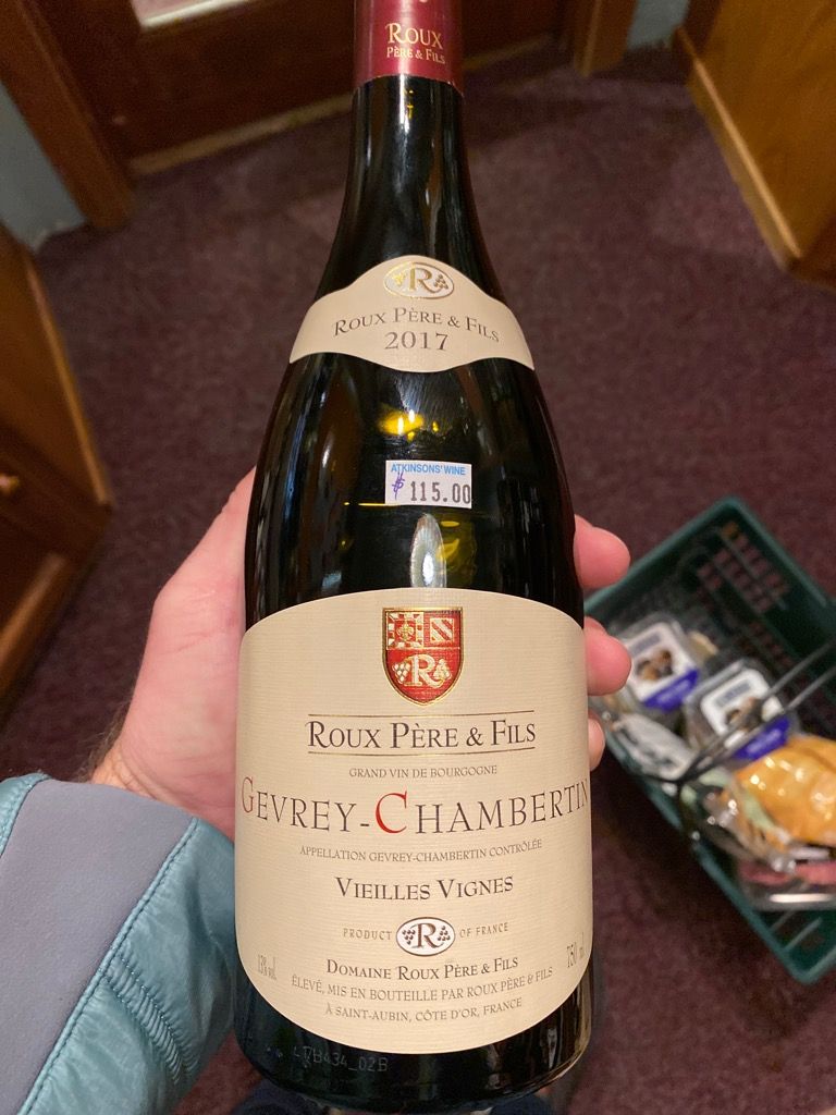 Roux P Re Fils Gevrey Chambertin France Burgundy C Te De