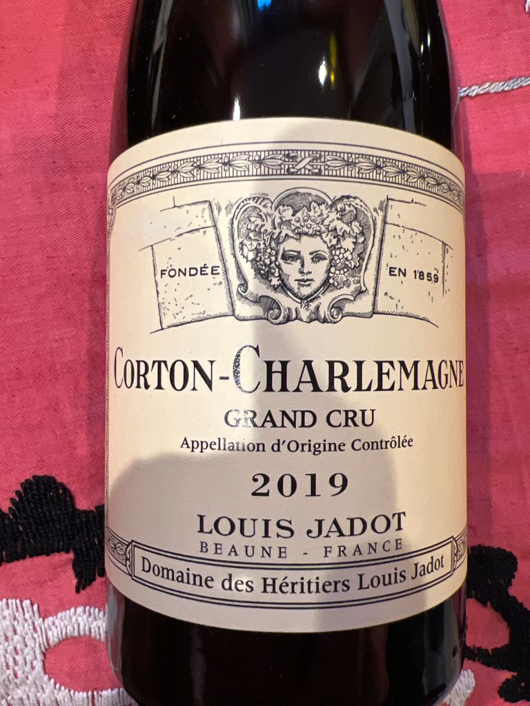 2014 Louis Jadot Corton-Charlemagne Domaine des Héritiers Louis