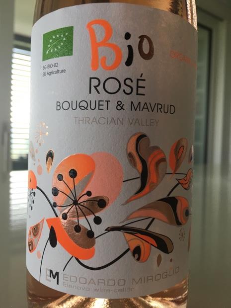 2020 Edoardo Miroglio Bio Rosé Mavrud/Bouquet - CellarTracker