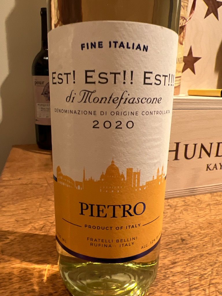 2021 Pietro Est! Est!! Est!!! di Montefiascone, Italy, Latium, Est! Est!! Est!!! di