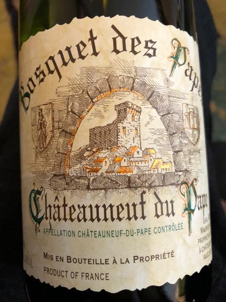 2015 Bosquet des Papes Châteauneuf-du-Pape Blanc Cuvée Tradition