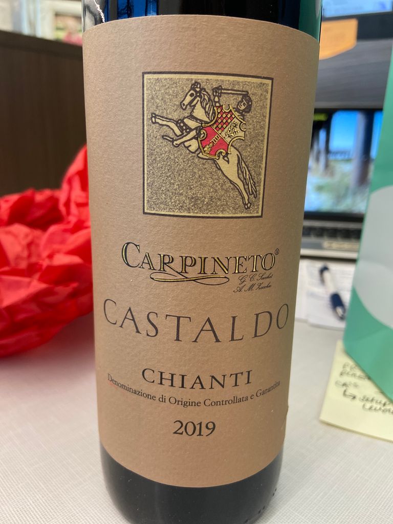 2019 Carpineto Chianti Castaldo, Italy, Tuscany, Chianti - CellarTracker