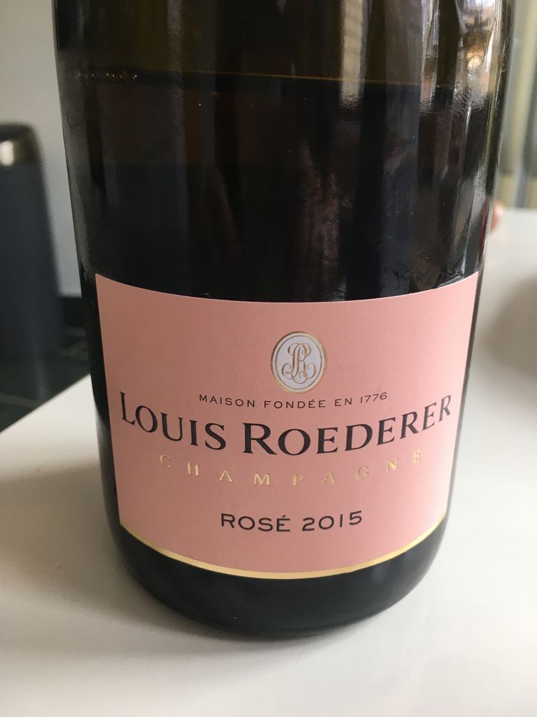 CellarTracker Champagne Rosé Vintage Louis - 2015 Brut Roederer