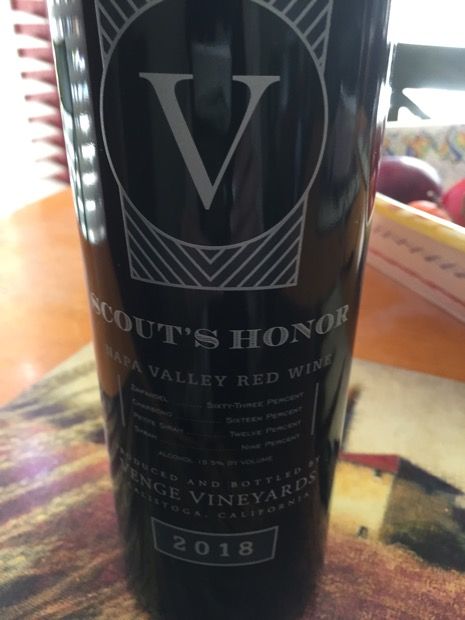 Scout\'s Honor Red Wine 2017 2025 - Main Image