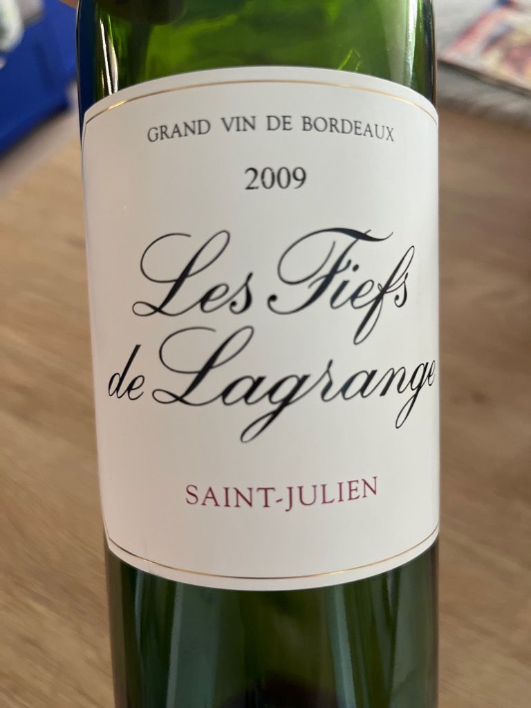 2011 Château Lagrange (St. Julien) Les Fiefs de Lagrange
