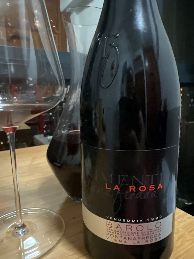 1999 Fontanafredda Barolo Vigna La Rosa - CellarTracker