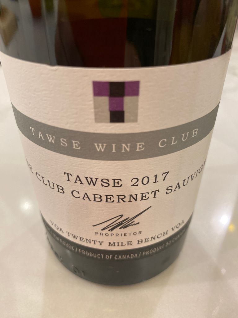 2017 Tawse Sauvignon Wine Club, Canada, Ontario, Niagara