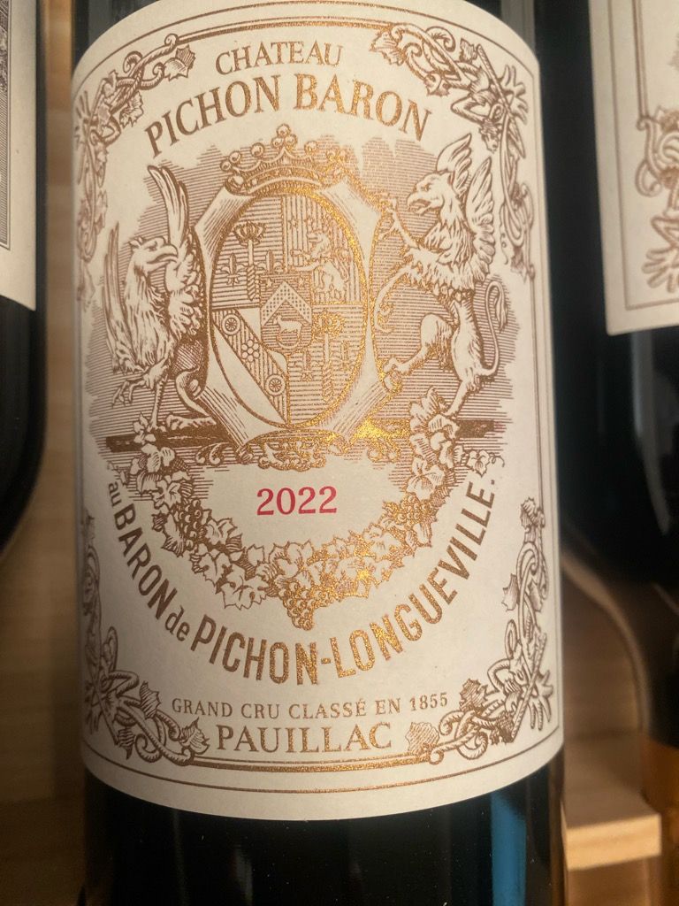 2022 Château Pichon-Longueville Baron - CellarTracker