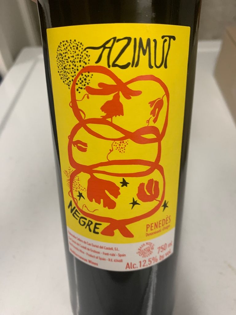 2013 Cellers de Can Suriol del Castell Penedès Azimut Negre, Spain