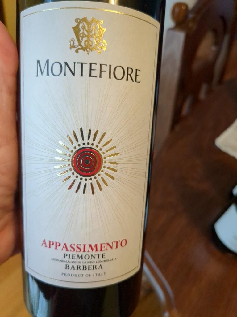 2019 Montefiore Piemonte Barbera Appassimento, Italy, Piedmont ...