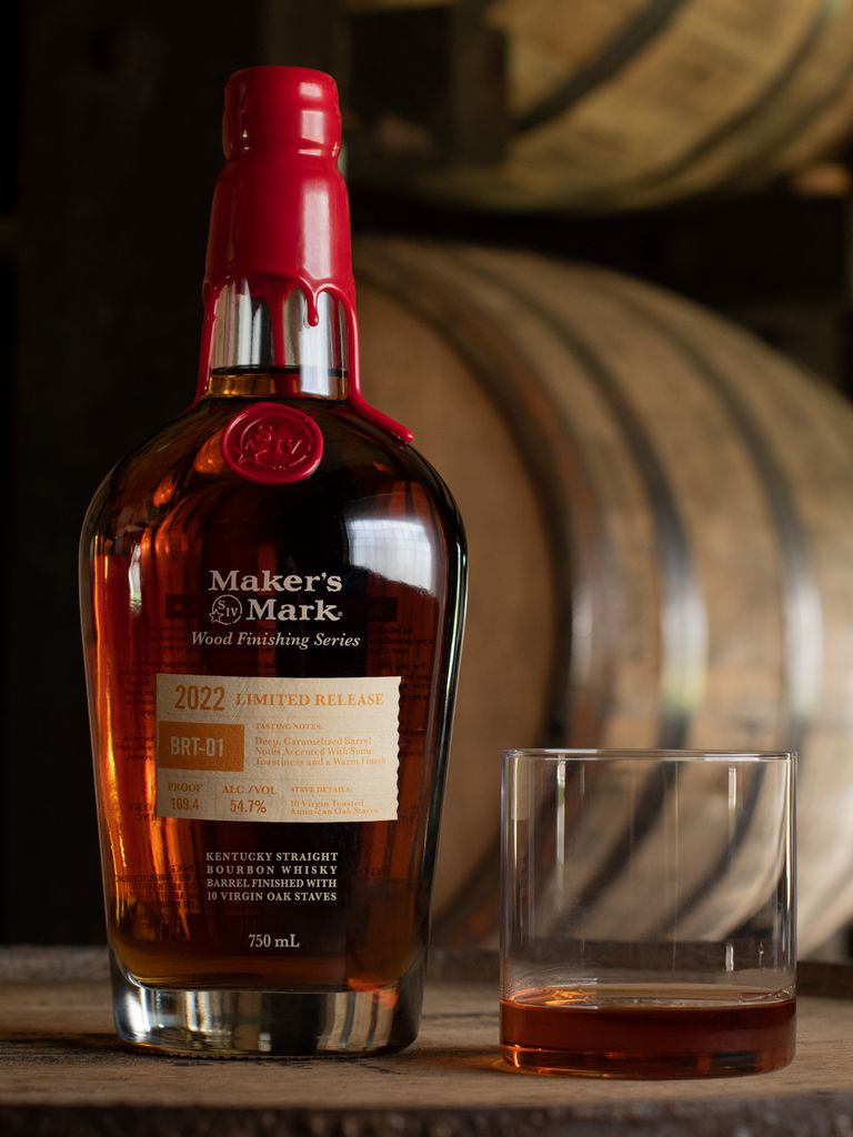 2022 Maker's Mark Wood Finishing Series 2022 Release BRT-01 Kentucky ...