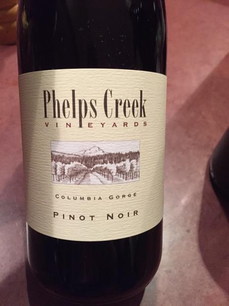 2011 Phelps Creek Vineyards Pinot Noir Fleur De Roy Rosé Of